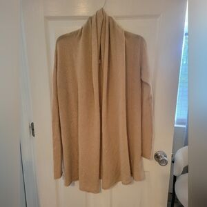 Club Monaco Cristina Cashmere Tan Women's Cardigan XS/S